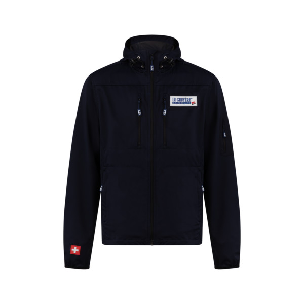 Blue softshell jacket