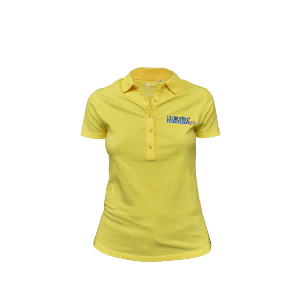 Polo jaune femme