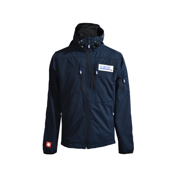 Veste softshell bleu