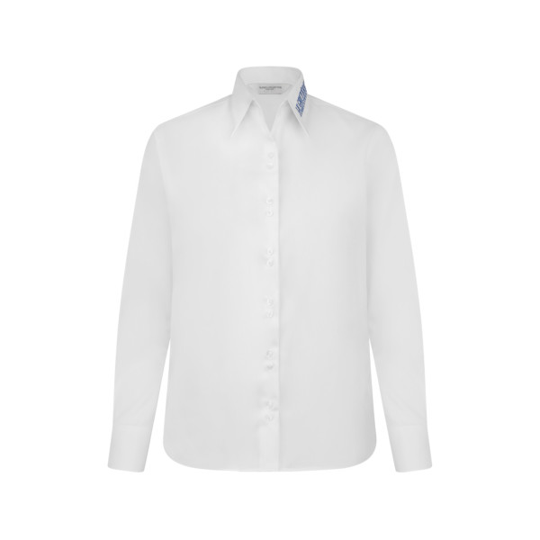 Women's long-sleeve initial shirt