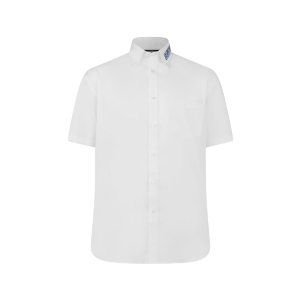 Men's short-sleeve initial shirt